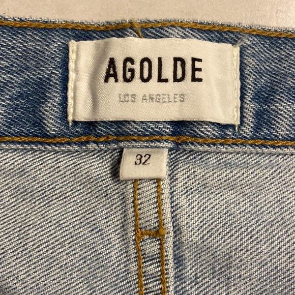 Agolde Mia Jean Mid Rise Straight (NWT) - Picture 6 of 6
